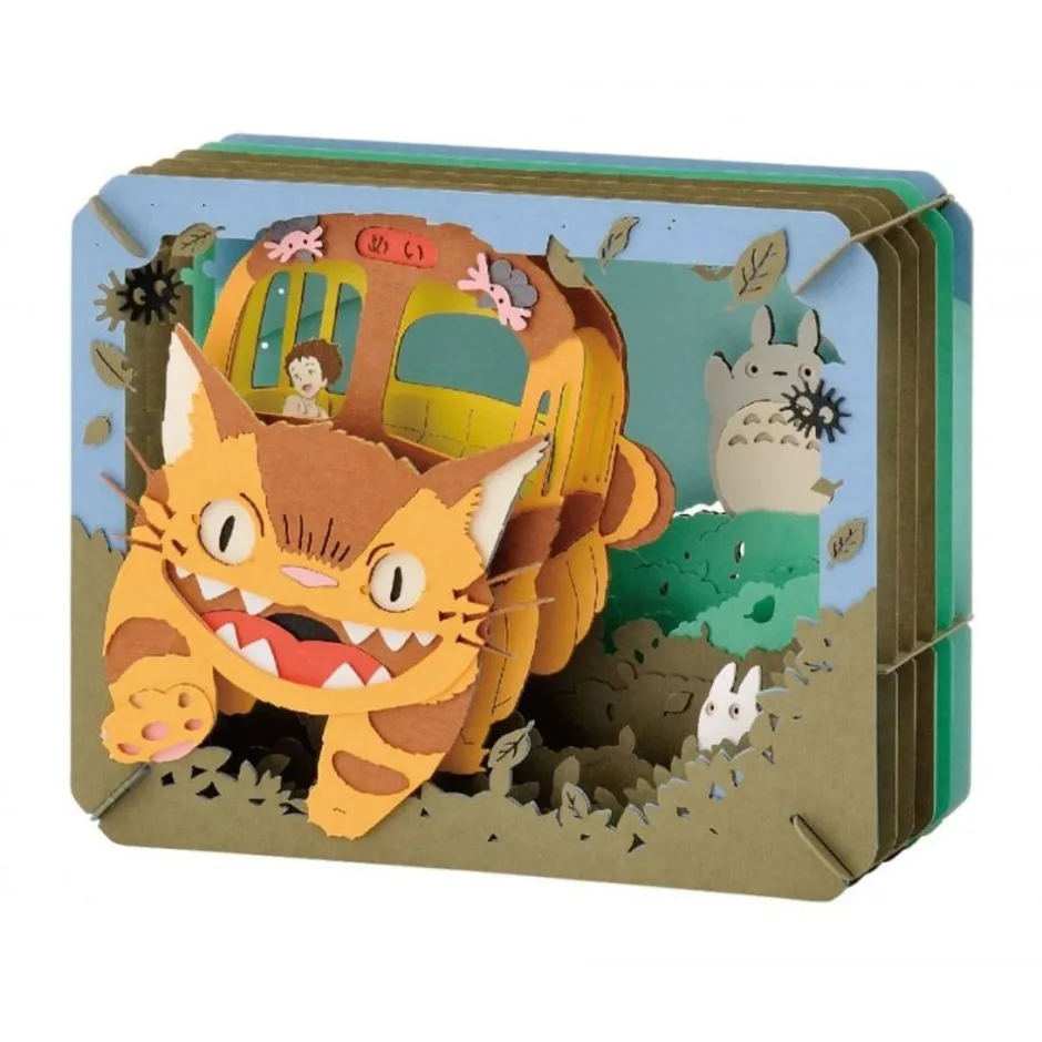 Maison Ghibli Arts And Crafts-Paper Theatre Totoro Meets Mei - My Neighbor Totoro