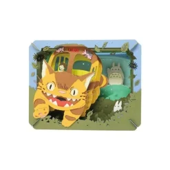 Maison Ghibli Arts And Crafts-Paper Theatre Totoro Meets Mei - My Neighbor Totoro