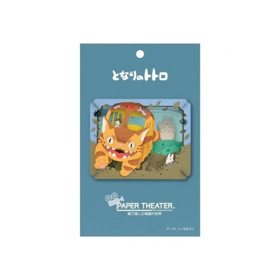 Maison Ghibli Arts And Crafts-Paper Theatre Totoro Meets Mei - My Neighbor Totoro