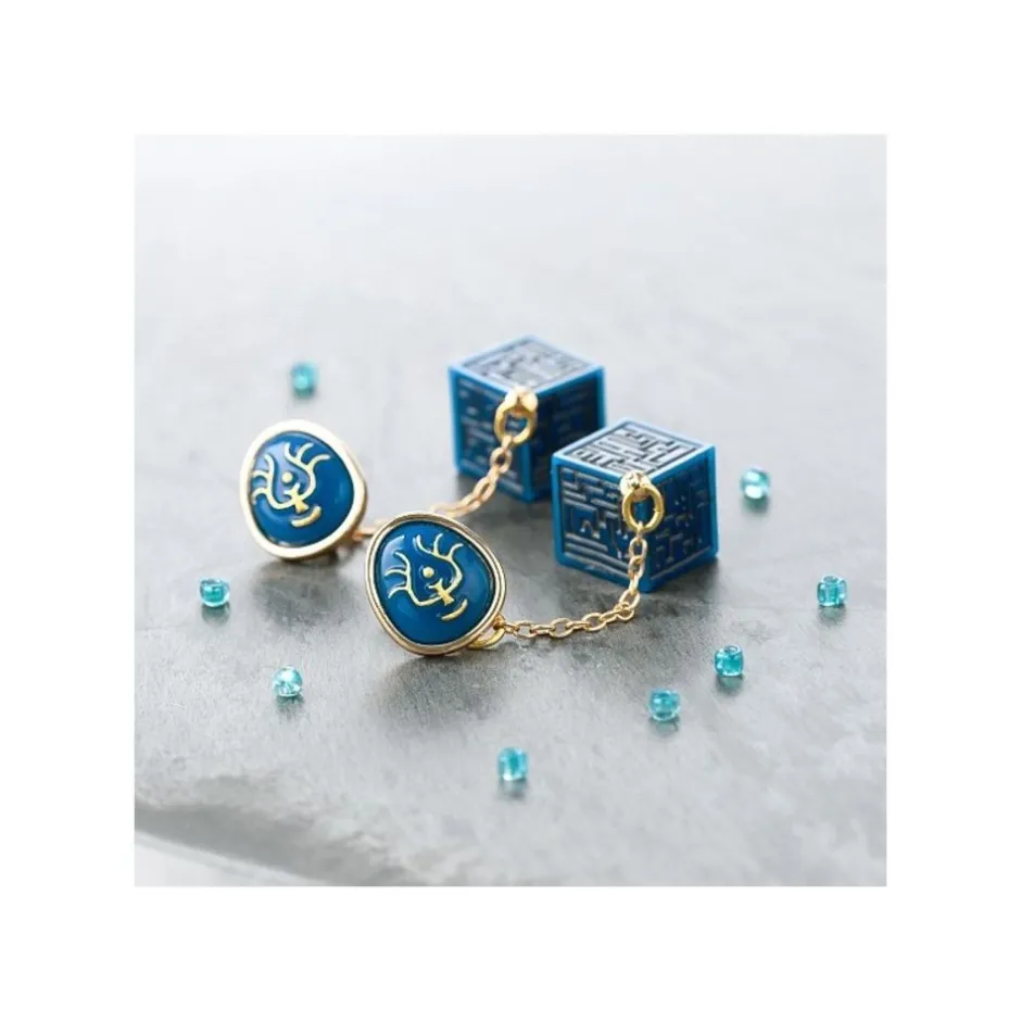 Maison Ghibli Jewellery-Pierced Earrings Accessory Series Volucite Crystal & Keystone - Castl