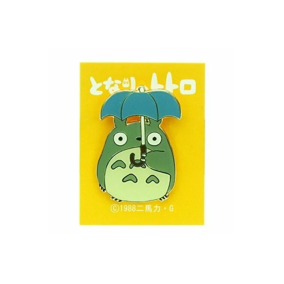 Maison Ghibli Pins-Pins Totoro Holding Umbrella - My Neighbor Totoro