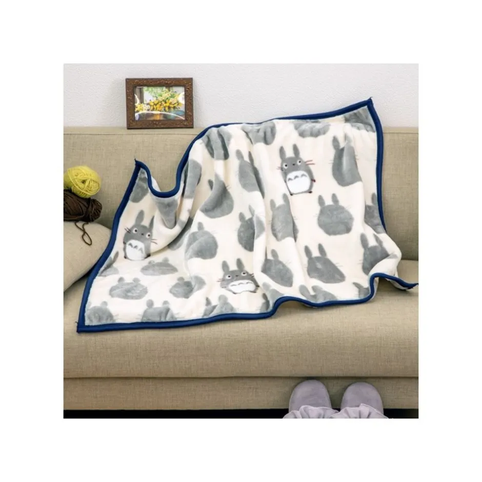 Maison Ghibli Household Linen-Plaid Big Totoro Silhouette 70X100 Cm - My Neighbor Totoro