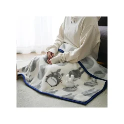 Maison Ghibli Household Linen-Plaid Big Totoro Silhouette 70X100 Cm - My Neighbor Totoro