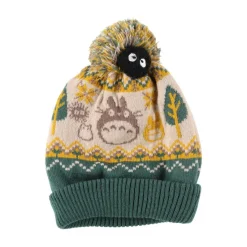 Maison Ghibli Outfits-Pom Pom Beanie Totoro & Soot Sprites - My Neighbor Totoro