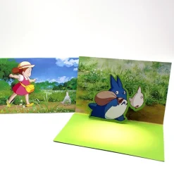 Maison Ghibli Postcards And Letter Papers-Pop-Up Notecards Set - My Neighbor Totoro