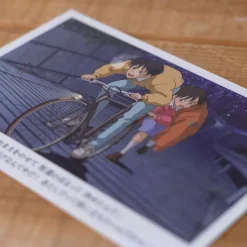 Maison Ghibli Postcards And Letter Papers-Postcard Shizuku & Seiji - Whisper Of The Heart