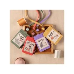 Maison Ghibli Accessories-Pouch Card Holder Calcifer & Heen - Howl'S Moving Castle
