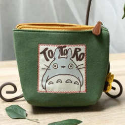 Maison Ghibli Accessories-Pouch Totoro Autumn Green - My Neighbor Totoro