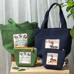 Maison Ghibli Accessories-Pouch Totoro Autumn Green - My Neighbor Totoro