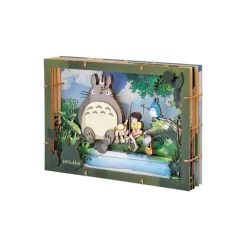 Maison Ghibli Arts And Crafts-Premium Paper Theater Totoro Fishiing - My Neighbor Totoro
