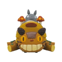 Maison Ghibli Toys-Pull Back Collection Figure Catbus- My Neighbor Totoro