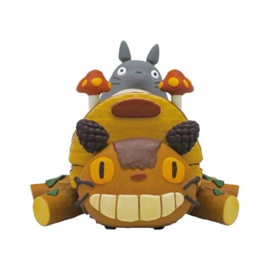 Maison Ghibli Toys-Pull Back Collection Figure Catbus- My Neighbor Totoro