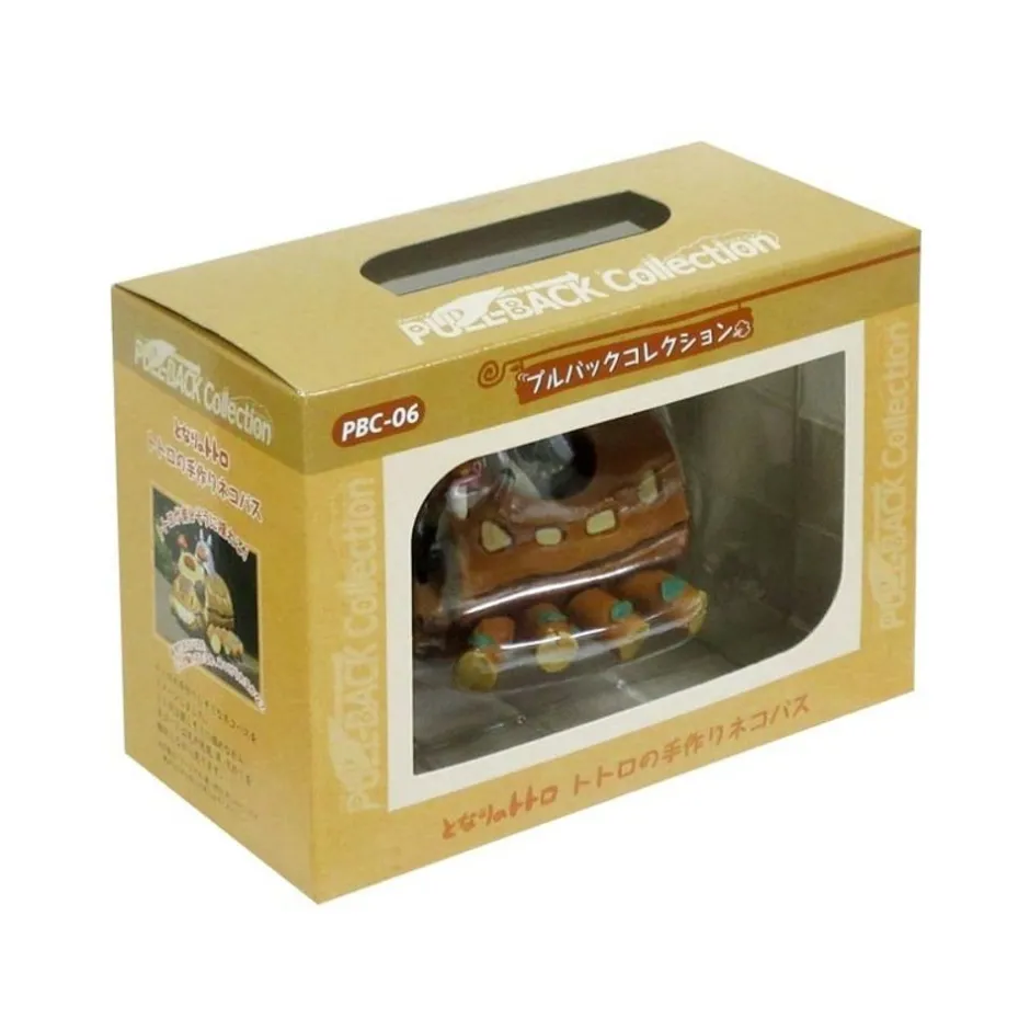 Maison Ghibli Toys-Pull Back Collection Figure Catbus- My Neighbor Totoro
