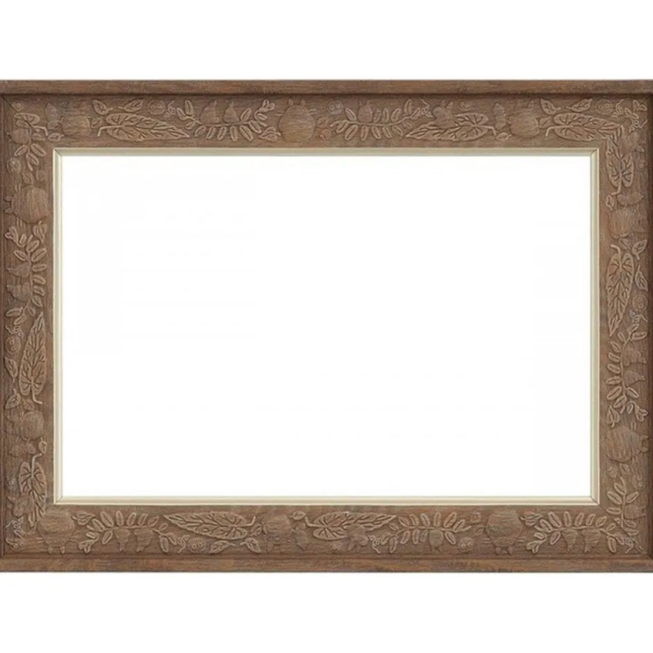 Maison Ghibli Jigsaw Puzzle-Puzzle Frame For 150 & 126P - Brown - Studio Ghibli