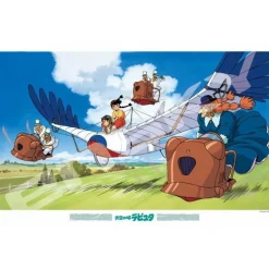 Maison Ghibli Jigsaw Puzzle-Puzzle 1000P Fly Test - Castle In The Sky