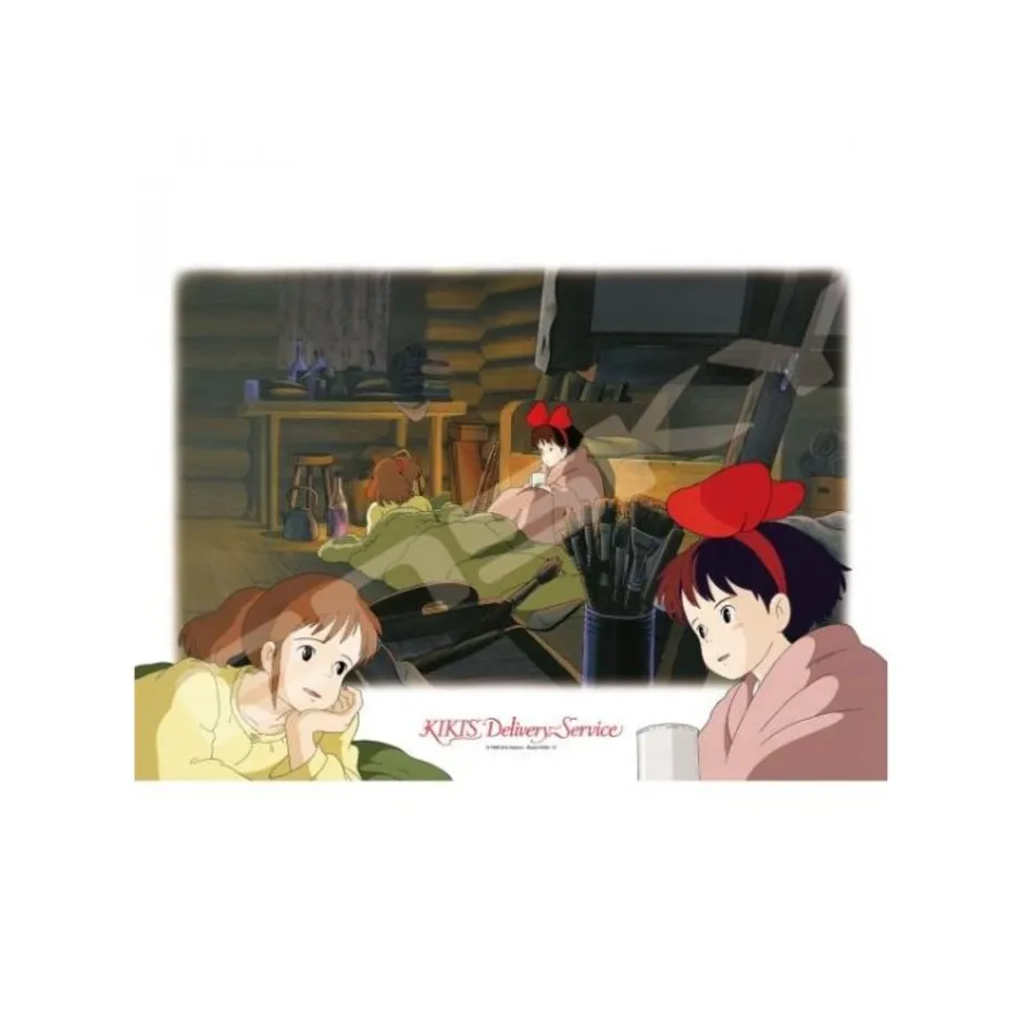 Maison Ghibli Jigsaw Puzzle-Puzzle 500P Kiki And Ursula At Ursula'S Hut - Kiki'S Delivery Service