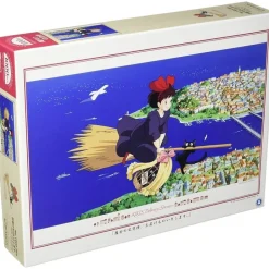 Maison Ghibli Jigsaw Puzzle-Puzzle 1000P Kiki In The Sky - Kiki'S Delivery Service