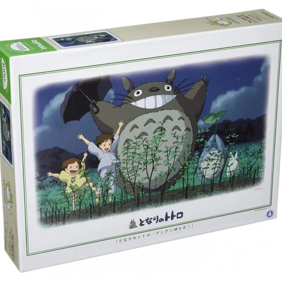 Maison Ghibli Jigsaw Puzzle-Puzzle 1000P Rain Dance - My Neighbour Totoro