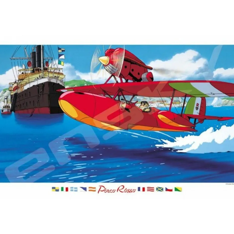 Maison Ghibli Jigsaw Puzzle-Puzzle 1000P Savoia In The Sky - Porco Rosso