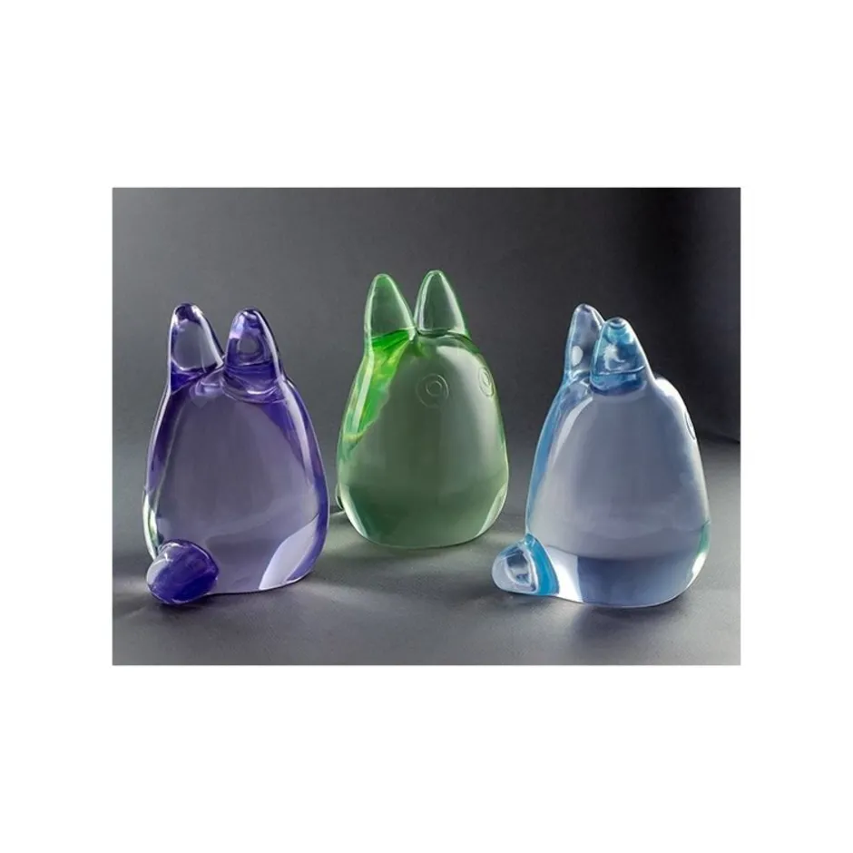 Maison Ghibli Statues-Rainbow Crystal Figurine White Totoro - My Neighbor Totoro