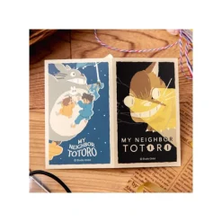 Maison Ghibli Small Equipment-Retro Stickers Catbus & Flying Totoro - My Neighbor Totoro