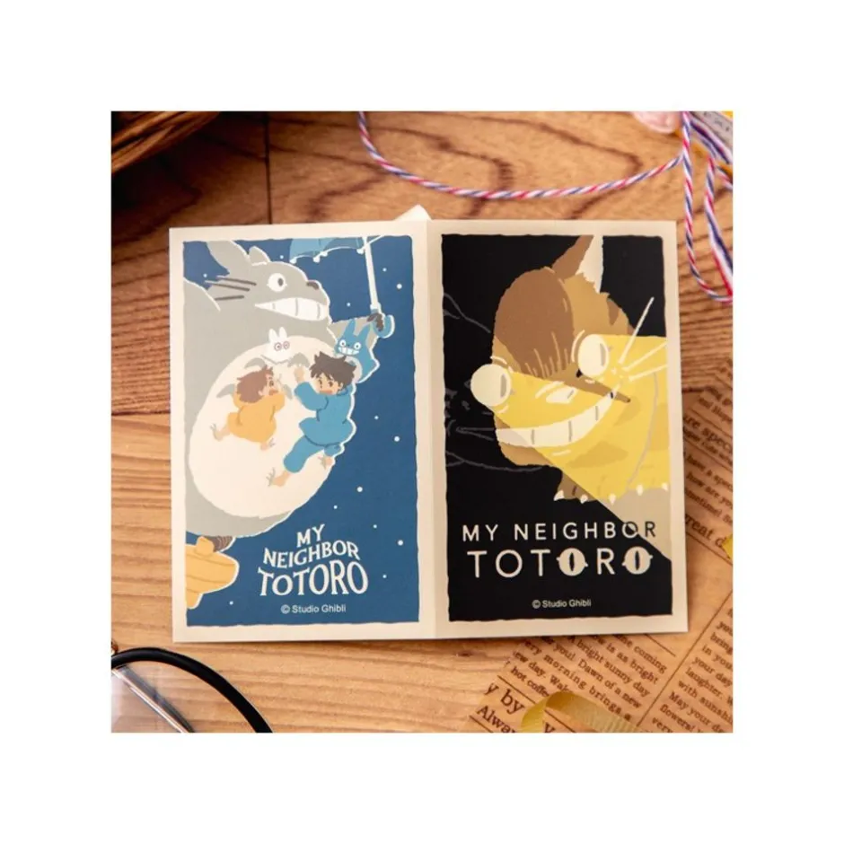 Maison Ghibli Small Equipment-Retro Stickers Catbus & Flying Totoro - My Neighbor Totoro