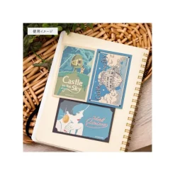 Maison Ghibli Small Equipment-Retro Stickers Savoia & Gina - Porco Rosso