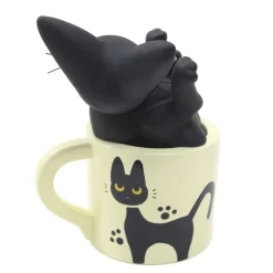 Maison Ghibli Decoration-Single Vase Jiji Flower Play - Kiki'S Delivery Service
