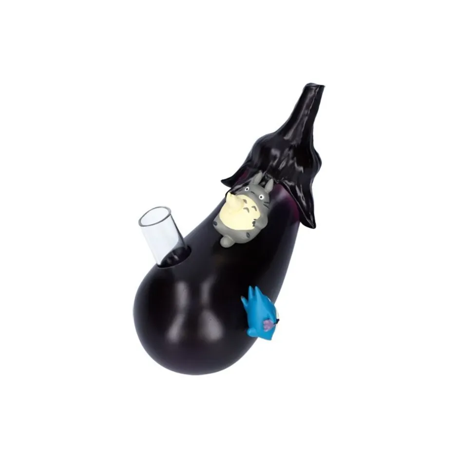 Maison Ghibli Decoration-Single Vase Vegetal Aubergine - My Neighbor Totoro