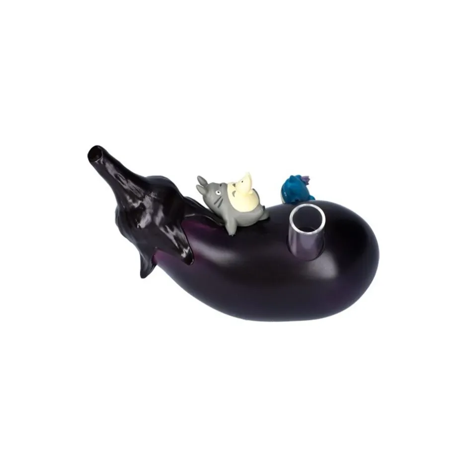 Maison Ghibli Decoration-Single Vase Vegetal Aubergine - My Neighbor Totoro