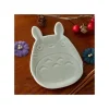 Maison Ghibli Kitchenware-Small Dessert Plate Big Totoro Shape - My Neighbor Totoro