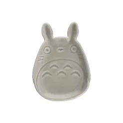 Maison Ghibli Kitchenware-Small Dessert Plate Big Totoro Shape - My Neighbor Totoro