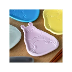 Maison Ghibli Kitchenware-Small Dessert Plate Boh Mouse Shape - Spirited Away