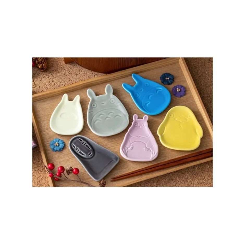 Maison Ghibli Kitchenware-Small Dessert Plate Boh Mouse Shape - Spirited Away