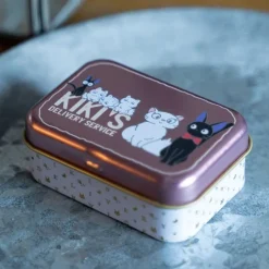 Maison Ghibli Accessories-Small Metal Box Jiji & Lily - Kiki'S Delivery Service