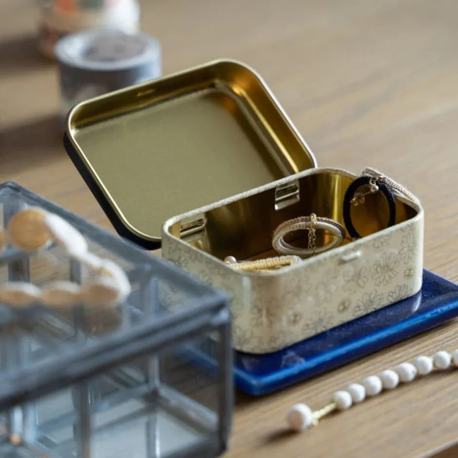 Maison Ghibli Accessories-Small Metal Box King Of Dwarf & Princess - Whisper Of The Heart