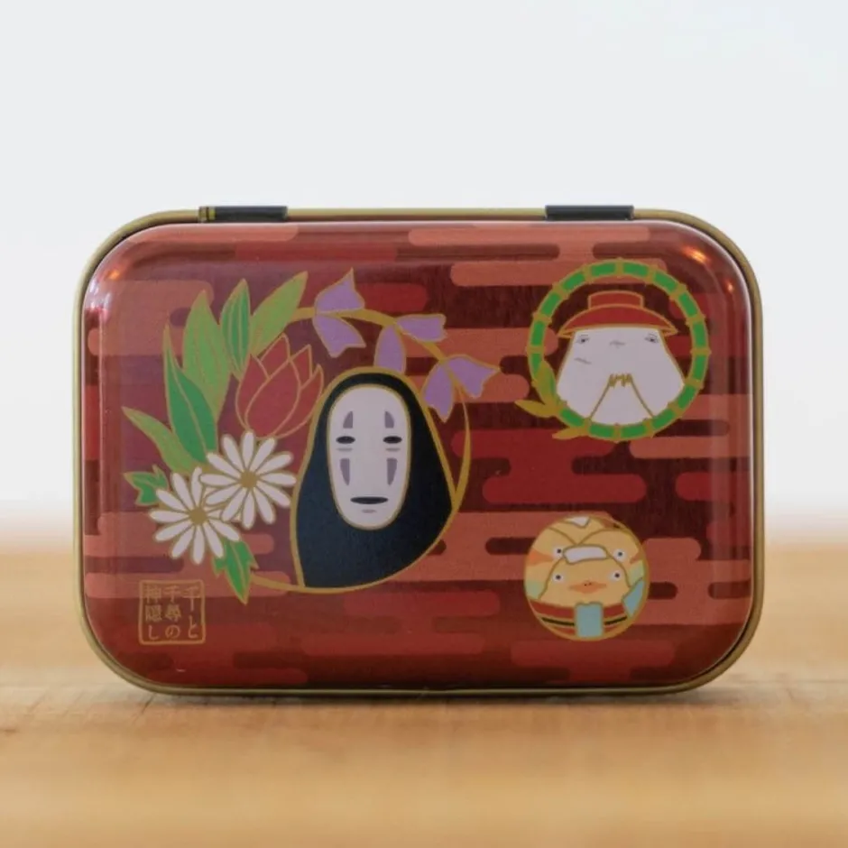 Maison Ghibli Accessories-Small Metal Box No Face - Sprited Away
