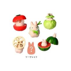Maison Ghibli Figurines-Small Totoro & Vegetables Collect Of 6 Figurines - My Neighbor Totoro