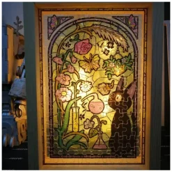Maison Ghibli Jigsaw Puzzle-Stained Glass Puzzle 126P Big Totoro - My Neighbor Totoro