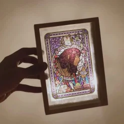 Maison Ghibli Jigsaw Puzzle-Stained Glass Puzzle 126P Catbus And Sunflowers - My Neighbor Totoro