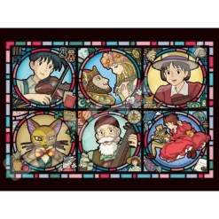Maison Ghibli Jigsaw Puzzle-Stained Glass Puzzle 208P Characters Gallery - Whisper Of The Heart