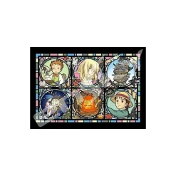 Maison Ghibli Jigsaw Puzzle-Stained Glass Puzzle 208P Characters Gallery - Howl'S Moving Castle