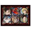 Maison Ghibli Jigsaw Puzzle-Stained Glass Puzzle 208P Characters Gallery - Porco Rosso
