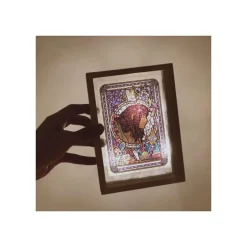 Maison Ghibli Jigsaw Puzzle-Stained Glass Puzzle 208P Characters Gallery - Porco Rosso
