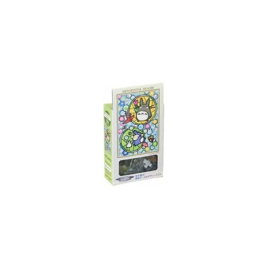 Maison Ghibli Jigsaw Puzzle-Stained Glass Puzzle 126P Glass Pearls - My Neighbor Totoro