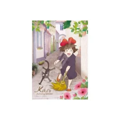 Maison Ghibli Jigsaw Puzzle-Stained Glass Puzzle 208P Jiji Let'S Go - Kiki'S Delivery Service