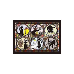 Maison Ghibli Jigsaw Puzzle-Stained Glass Puzzle 208P Jiji'S Everyday - Kiki'S Delivery Service