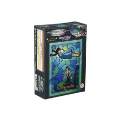 Maison Ghibli Jigsaw Puzzle-Stained Glass Puzzle 208P Marvelous Blaze - Castle In The Sky