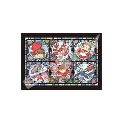 Maison Ghibli Jigsaw Puzzle-Stained Glass Puzzle 208P Ponyos Everywhere - Ponyo On The Cliff