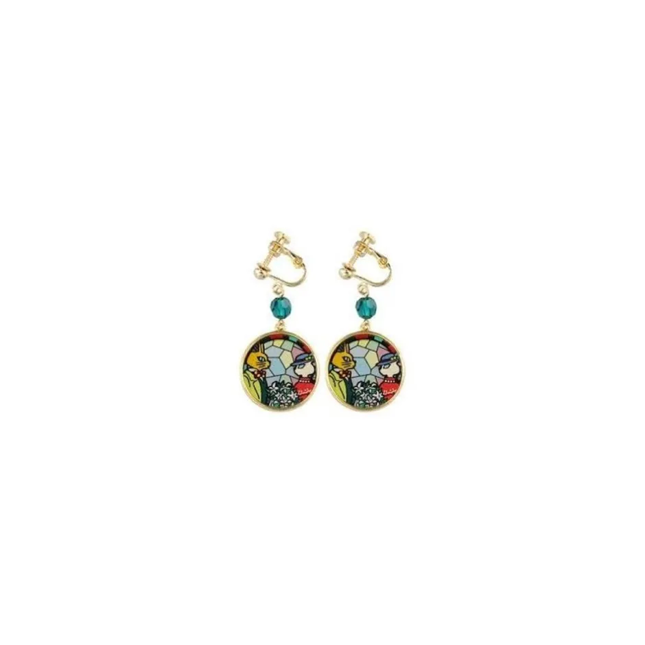 Maison Ghibli Jewellery-Stained Glass Series - Earrings Louise&Baron -Whisper Of The Heart